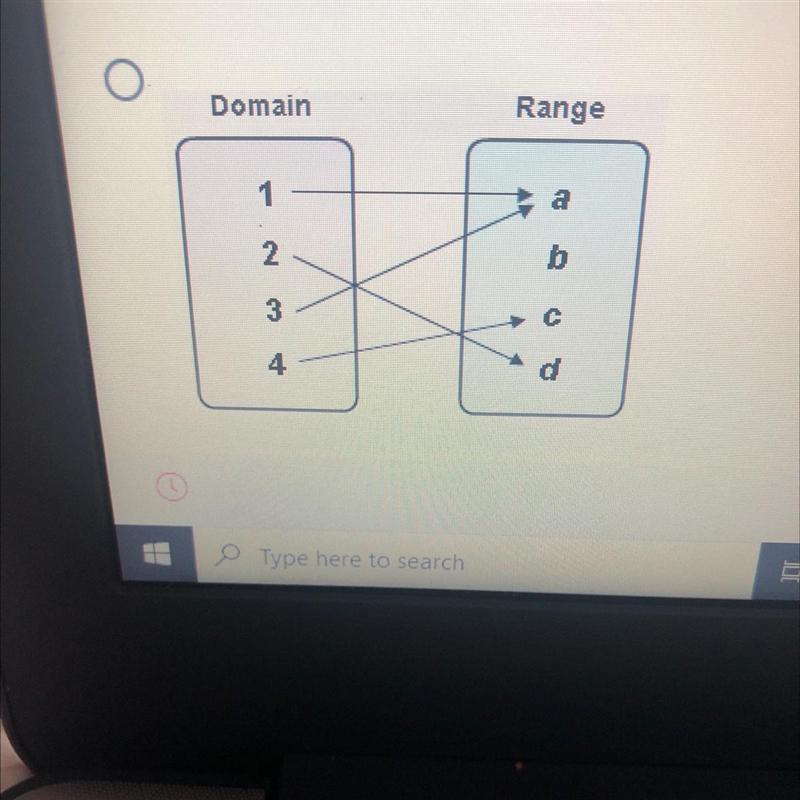 Which relation defined by a mapping diagram is a function?-example-1