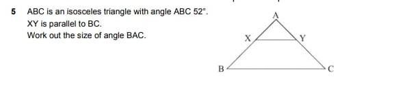 What is the size of angle BAC?​-example-1