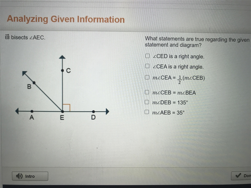 ASAP What statements are true regarding the given statement and diagram?-example-1