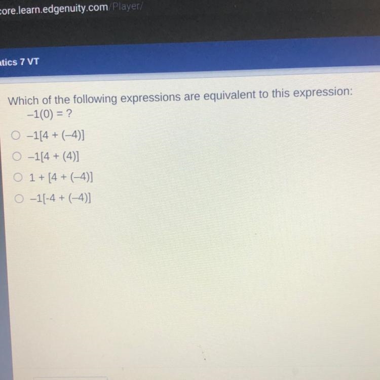 Which of the following expressions are equivalent to this expression-example-1