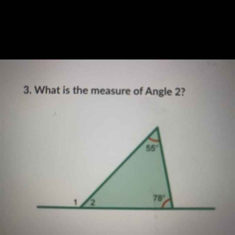 1.Find the missing angle 2.what is the measure of angle 1 3.what is the measure of-example-1