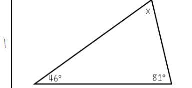 Find x for the angles please!!! 20pts!-example-1