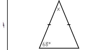 Find x for the angles please!!! 20pts!-example-4