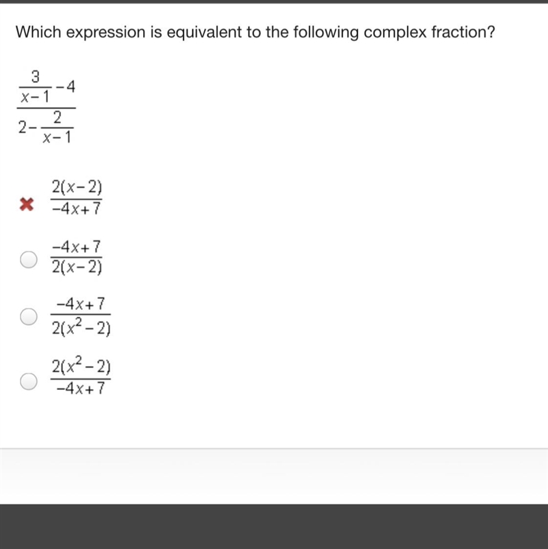 Which expression is equivalent to the following complex fraction? StartFraction 3 Over-example-1