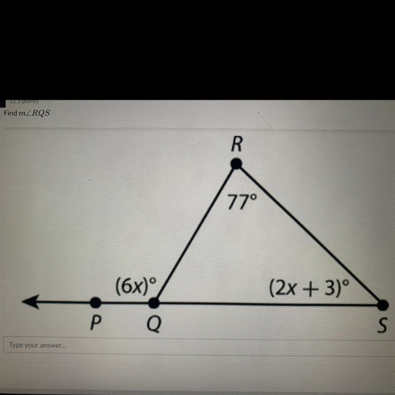 Find m< RQS . How can do I solve this-example-1