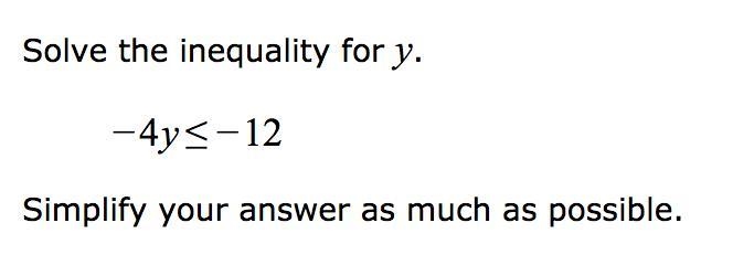 Solve the inequality for y.-example-1