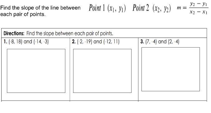 HELP : calculating slope between two points.-example-1