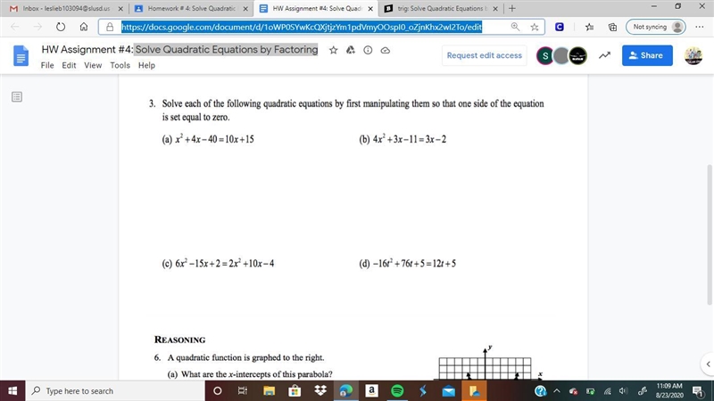 Trig: Solve Quadratic Equations by Factoring help with 3c and 3d-example-1