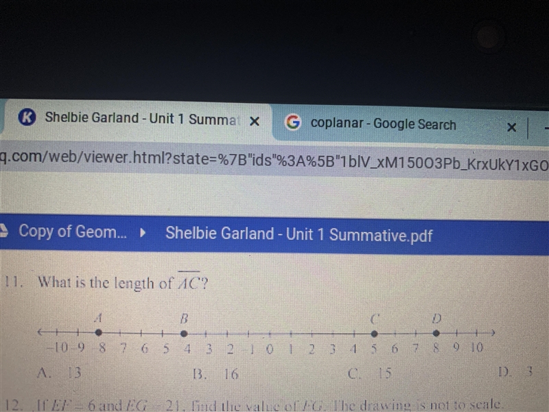 What is the length of AC-example-1