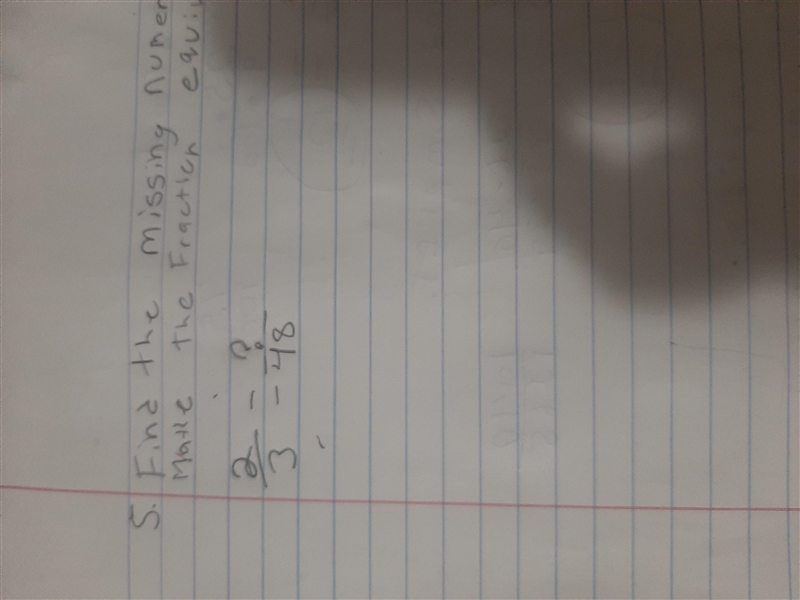 Find the missing numerator tomake the fraction equivalent show your answer. 2/3=?/48-example-1