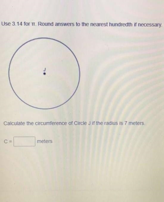 HELP Please Right Away use 3.14. for tt Round answers to the nearest. hundredth if-example-1