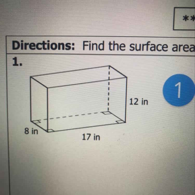 What is the surface area in the figure-example-1