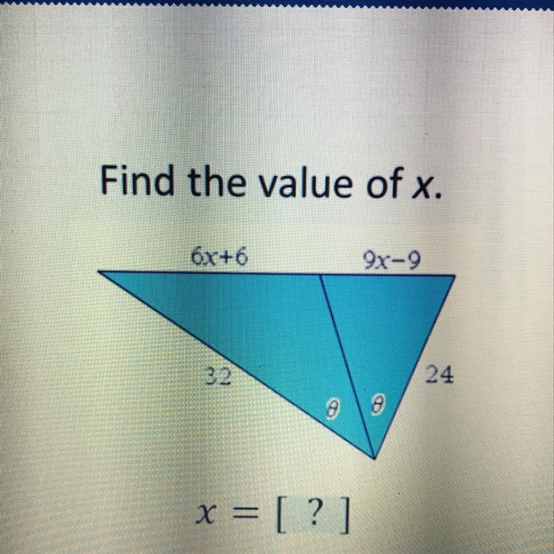 Find the value of x.-example-1