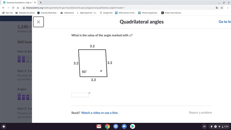 What is the value of the angle marked with xxx?-example-1