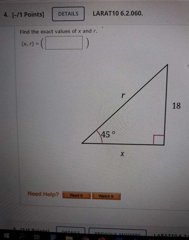 Helppp need to find x and r TRIG!​-example-1