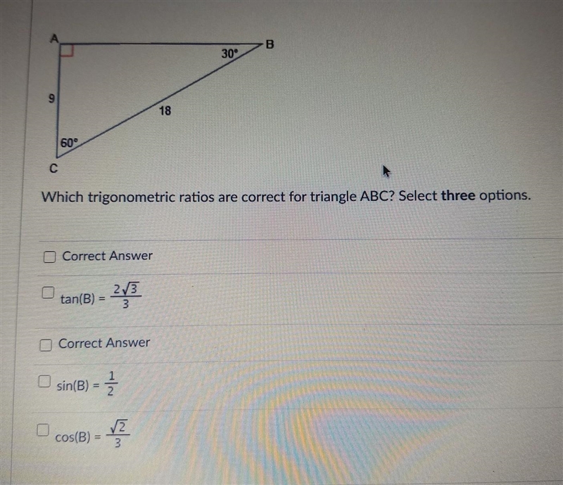 Need to pick three options. please need help on this​-example-1