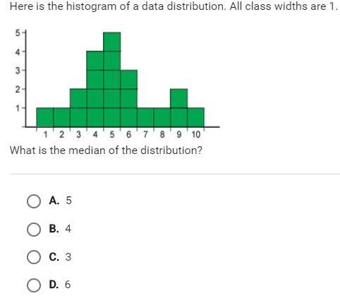 Would the median be 5?-example-1