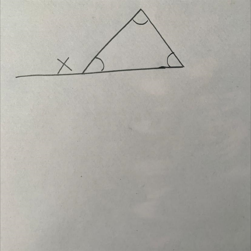 I need to find the Missing angle of this equilateral triangle-example-1