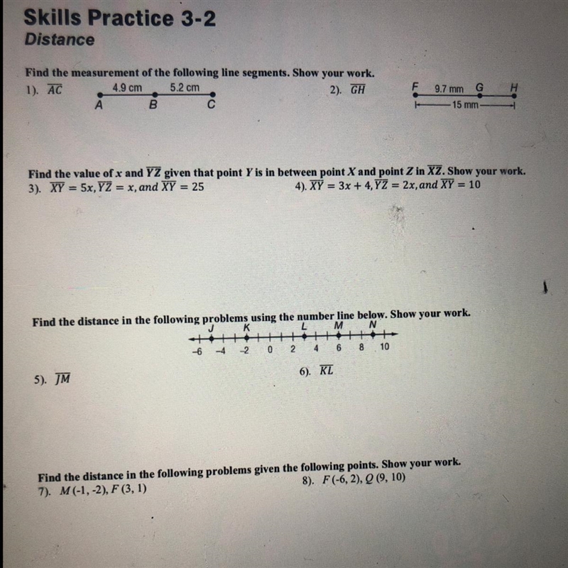 Can someone help me please on #6 and #8 please.-example-1