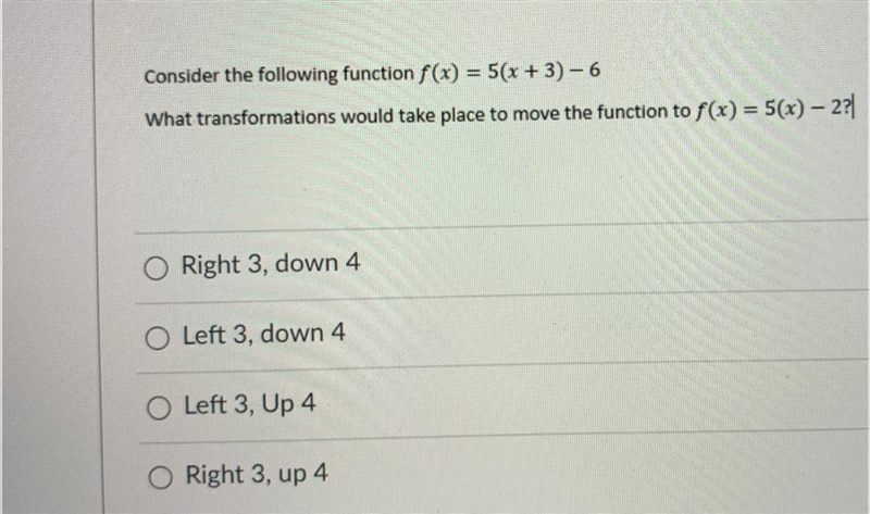 I need to know what transformation the function did . Help please !-example-1