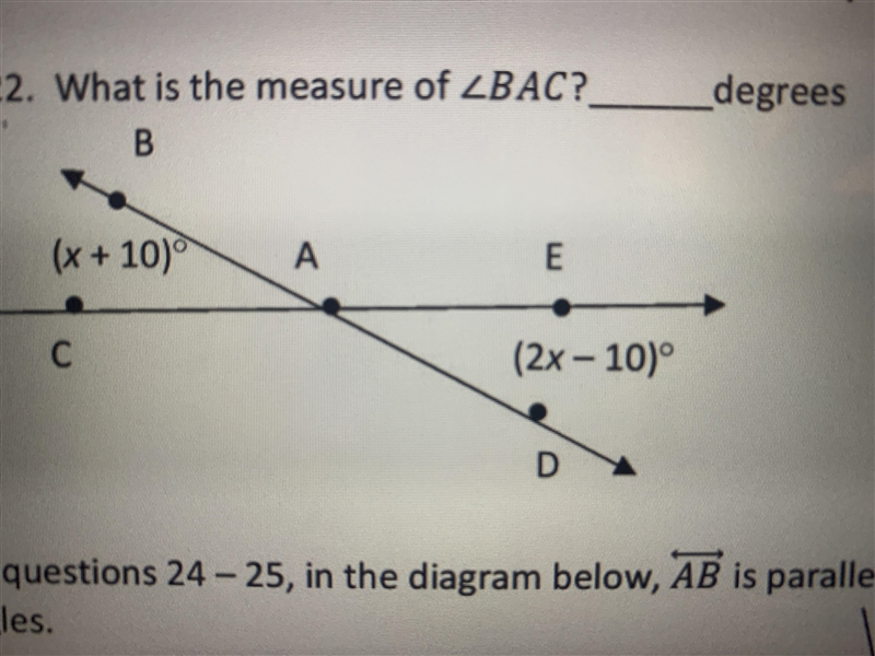 What is the measure of-example-1