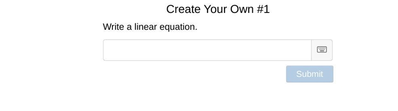 Write a linear equation.-example-1