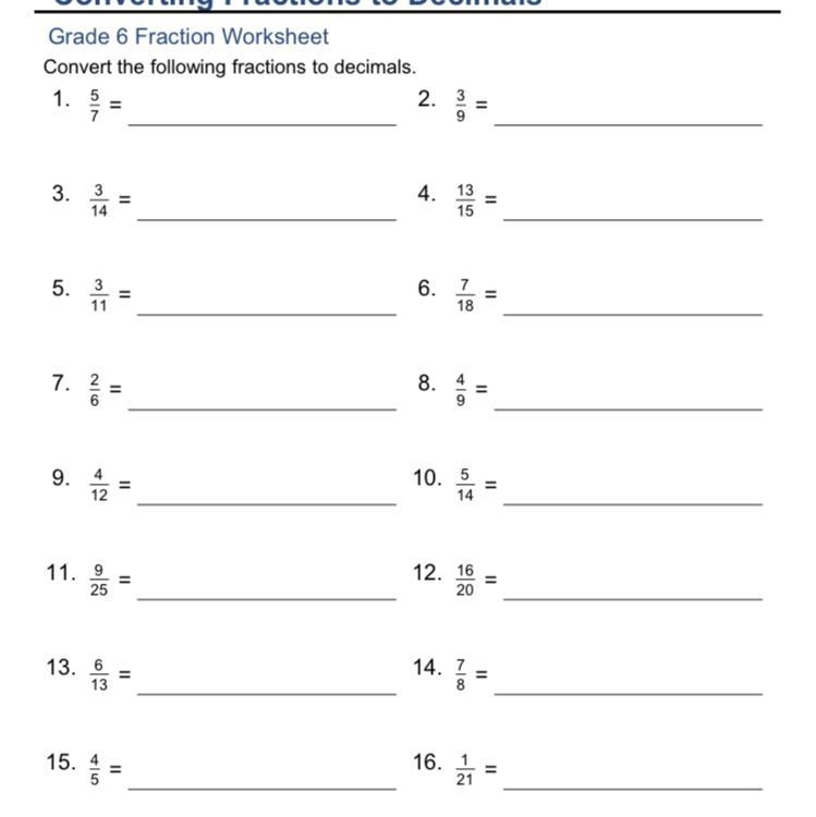 Finish this for points fractions to decimals-example-1