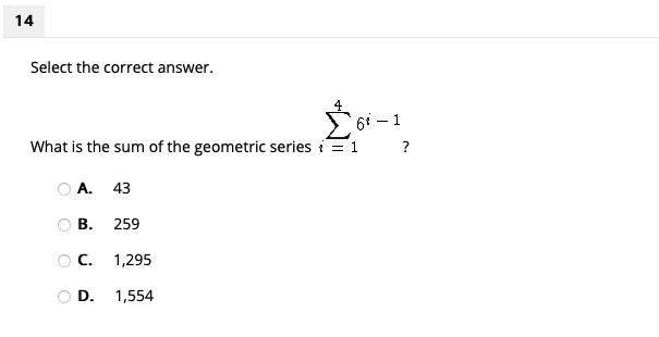 What is the sum of the geometric sequence?-example-1