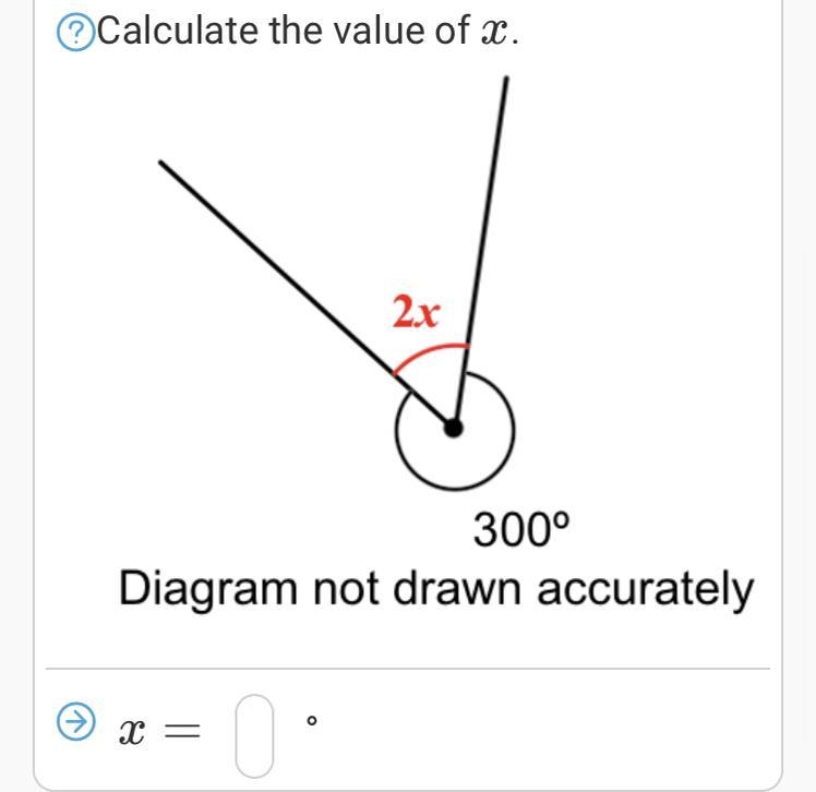 Calculate the value of x-example-1