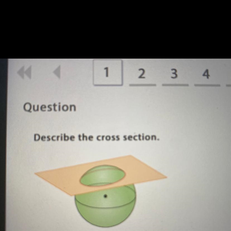 Describe the cross section, please help-example-1