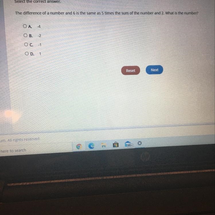 The difference of a number and 6 is the same as 5 times the sun of the number and-example-1