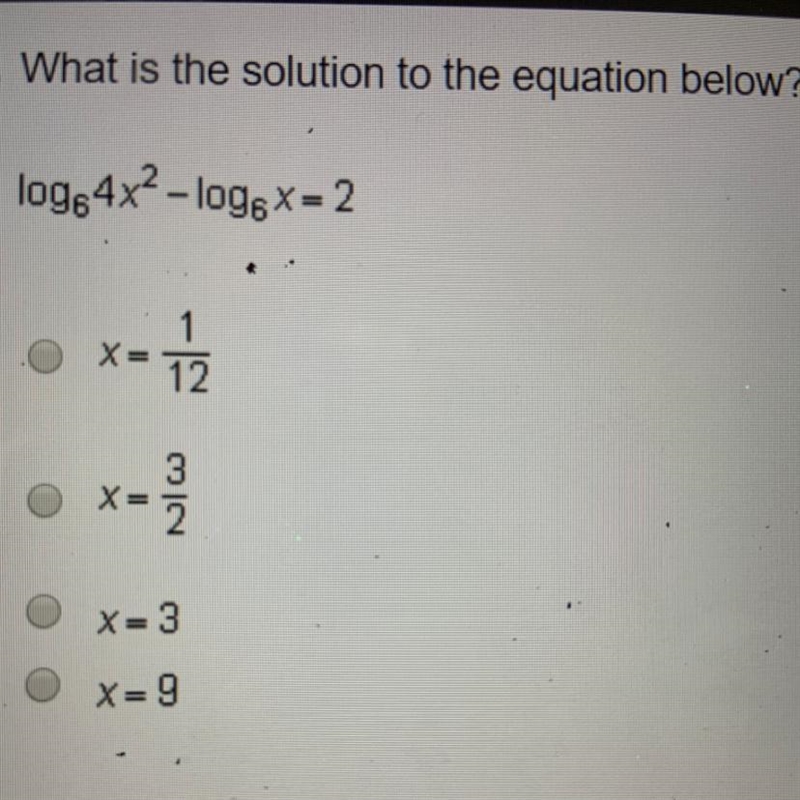 What is the solution to the equation below?-example-1