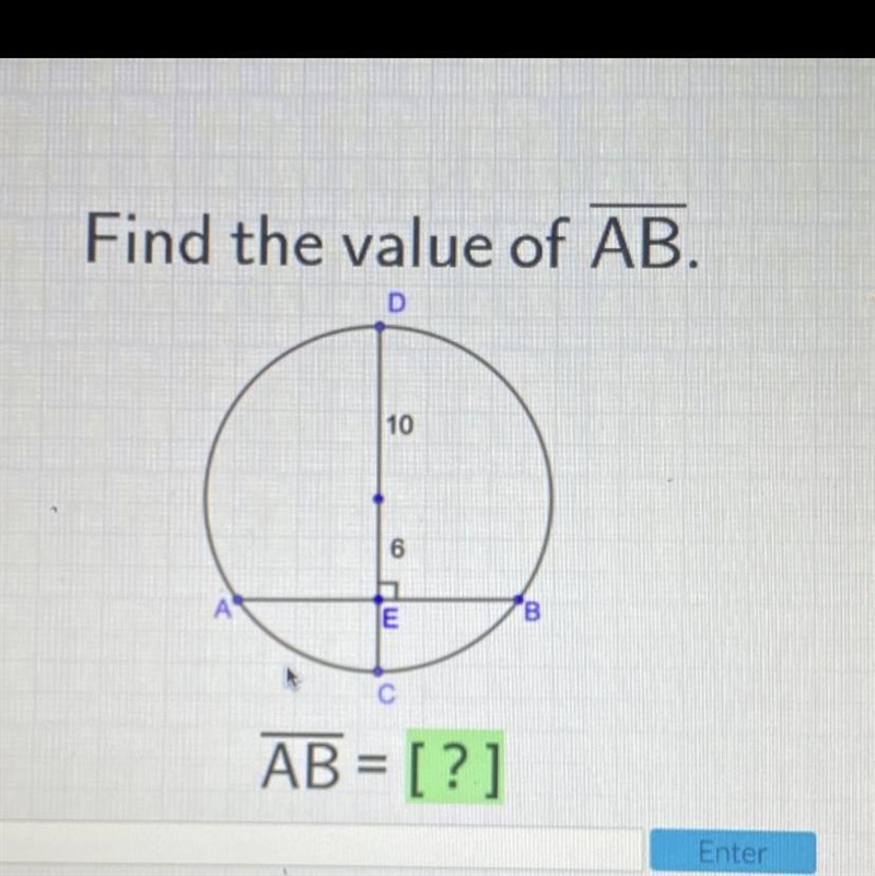 Please help slove for AB.-example-1