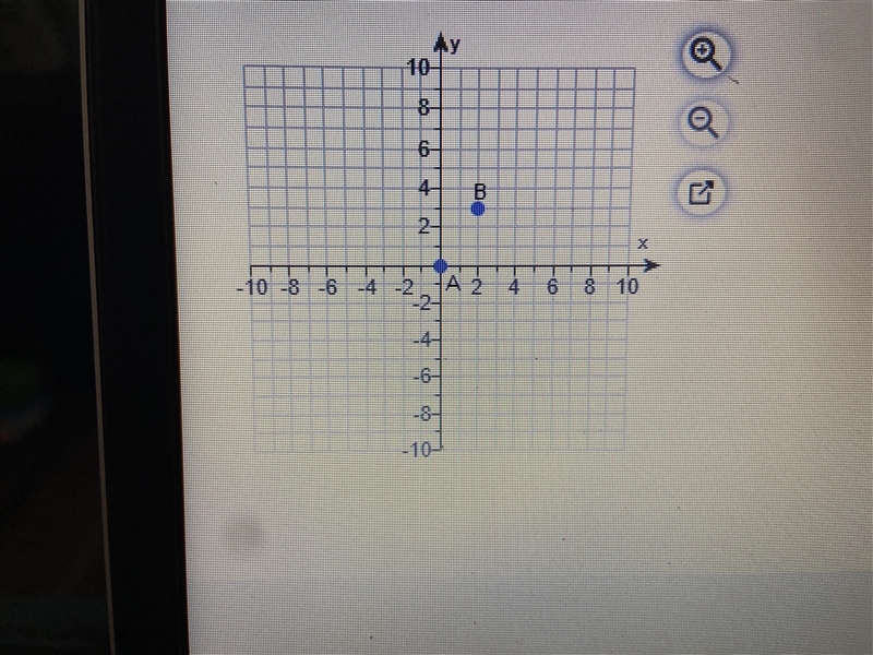 Use the map below to find the distance between cities A and B to the nearest tenth-example-1