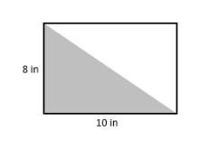 FIND THE AREA OF THE SHADED REGION-example-1