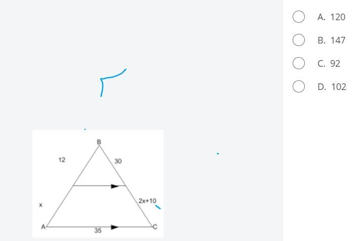 What is the sum of the sides-example-1