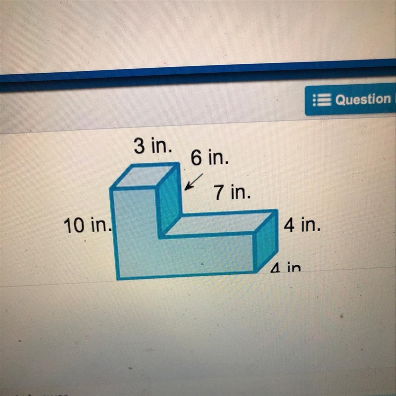 Find the volume of the solid figure.-example-1