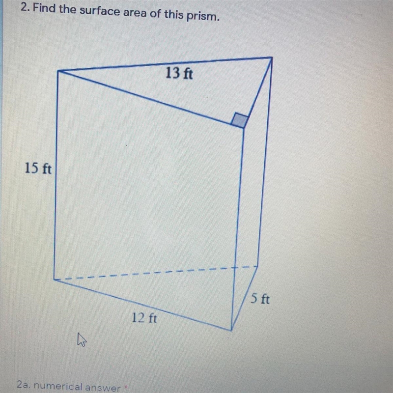 Find the surface area of the prism-example-1