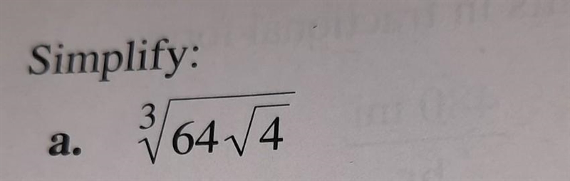 Simplify solution 6 \sqrt{4 √(2) } ​-example-1