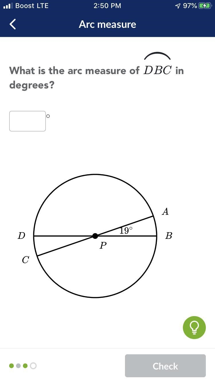 What is the arc measure of DBC in degree-example-1