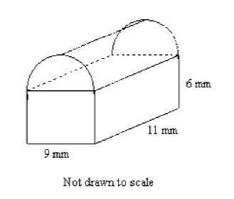 Find the volume of the composite space figure to the nearest whole number. a 416 mm-example-1