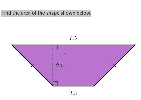 Find the area of this shape-example-1