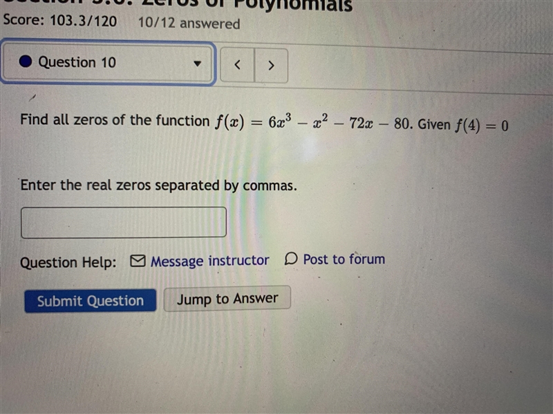 Find all zeroes of the function. Enter the real zeroes separated by commas.-example-1