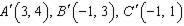 Find the coordinates of the vertices of the figure after a rotation of 180°.-example-3