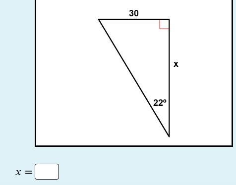 Find the missing side. Round the answer to the nearest tenth. Thanks.-example-1