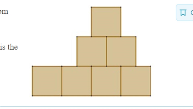 The shape in the figure is constructed from several identical squares. If the side-example-1