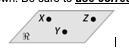 1. Name the indicated geometric figures for the figure shown. Be sure to use correct-example-1