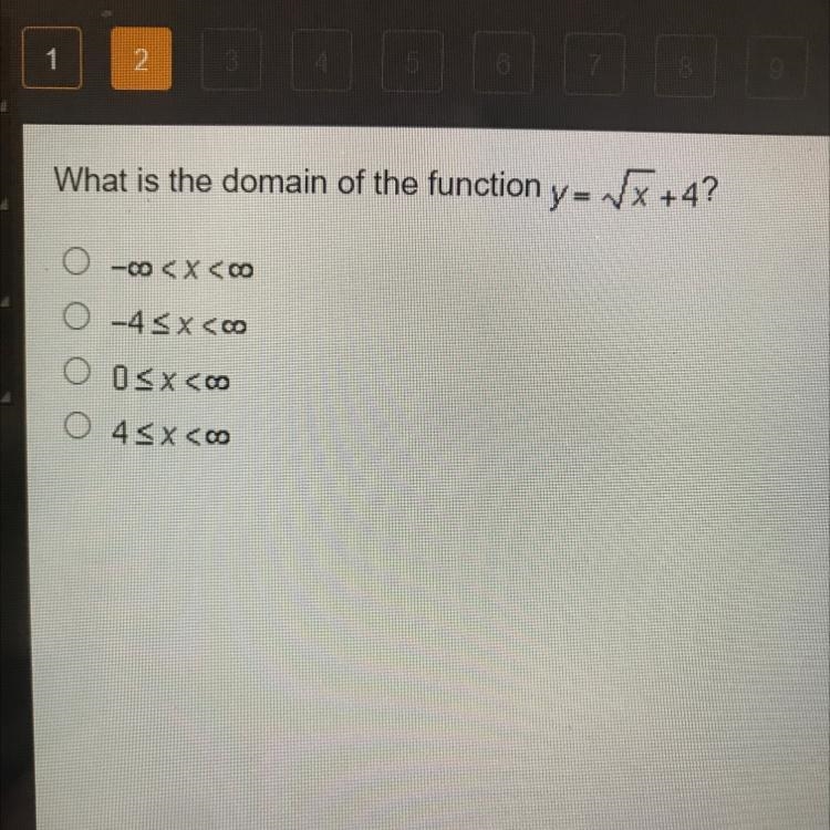 What is the domain of the function..... {TIMED PLS HURRY}-example-1