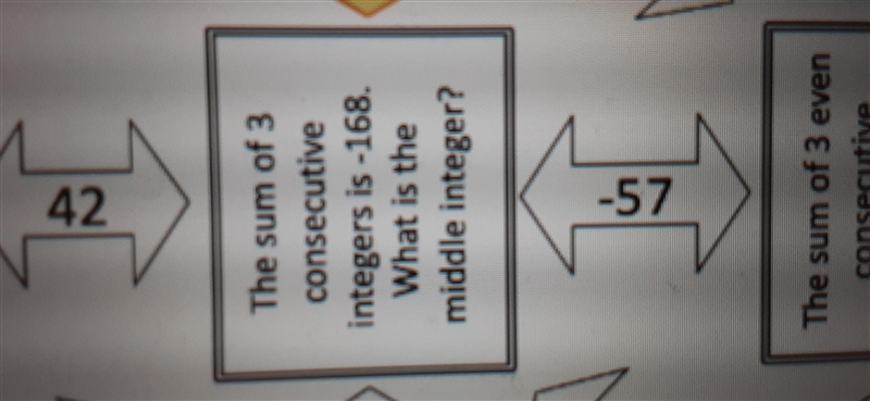 What is the middle integer?-example-1