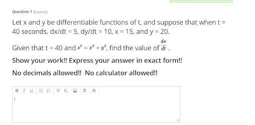 Please help, this chapter was on derivatives...-example-1